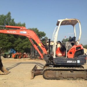 Mini-excavatrice Kubota U35 – Puissance et Compacité