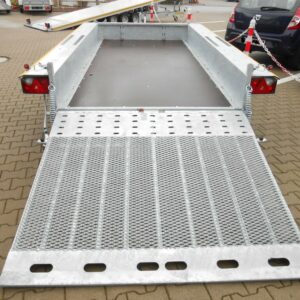 REMORQUE PORTE-ENGIN SURBAISSÉE NEUF Maschinentransporter