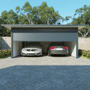 Garage Toit Plat – Sécurisé & Panneaux 40 mm