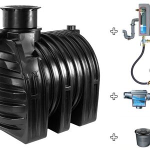 cuve recuperateur eau clever m 4500 l