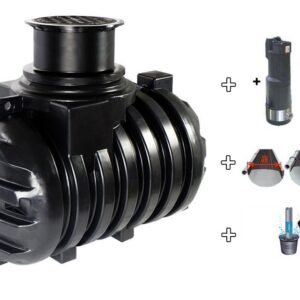 Cuve récupérateur eau clever m 6000 l