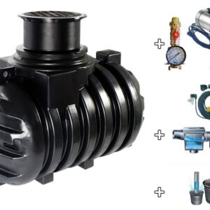 Cuve recuperateur eau Standard 2000 L