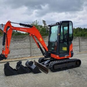 Mini-pelle Kubota U27-4 – Compacte & Puissante