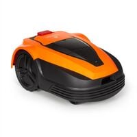 garden hero robot tondeuse sans fil batterie 180mn orange