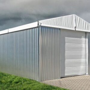Tente-magasin WT609, 6 m de large, espace de stockage et de travail