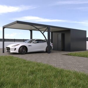 Module Carport + Abri de Jardin – Protection et Rangement