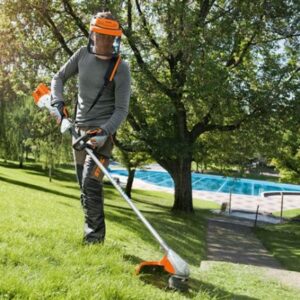 débroussailleuse à batterie stihl fsa 90r avec poignée ronde